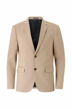 Lindbergh Jakkesæt, 2 dele Lt Beige Mel Best