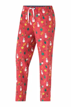 Lindbergh Nattøj & Homewear>Natbukser X-mas Pajama Pants Red