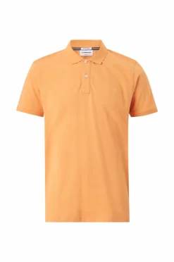 Lindbergh Poloshirts>Poloshirt Polo Tee S/S Pastel orange