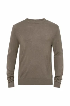 Lindbergh Trøjer>Striktrøje Dk Sand Mel