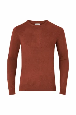 Lindbergh Trøjer>Striktrøje Red Clay Mel