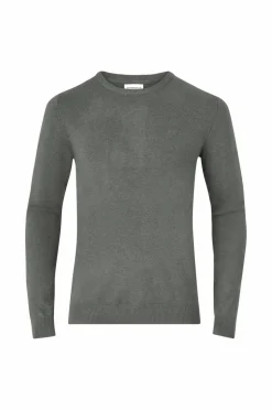 Lindbergh Striktrøje Dk Moss Mel Online