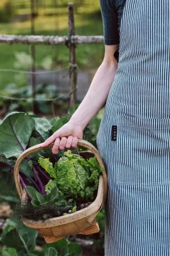 Linum Køkkentekstiler>Forklæde Emma Indigo Blue