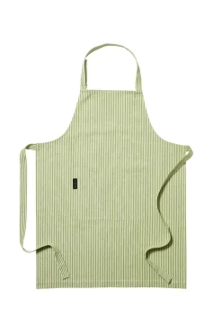 Linum Forklæde Emma Moss Green Online