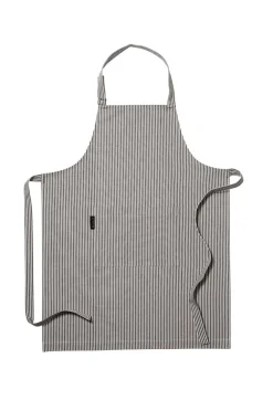 Linum Forklæde Emma Granite Grey Discount