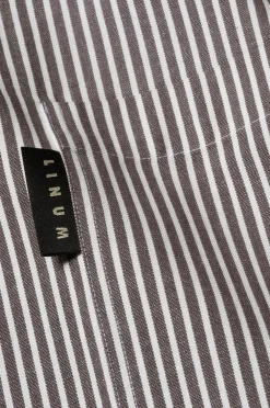 Linum Forklæde Emma Granite Grey Discount