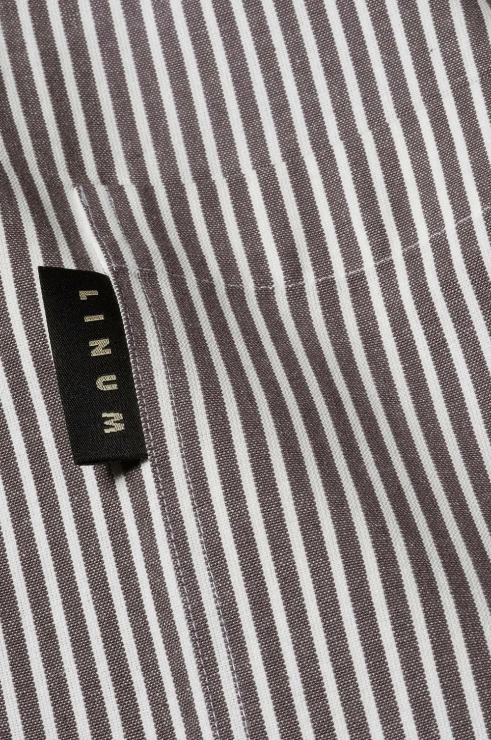 Linum Forklæde Emma Granite Grey Discount