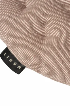 Linum Sædehynde Pepper Ø 37 cm Dark Mole Brown New