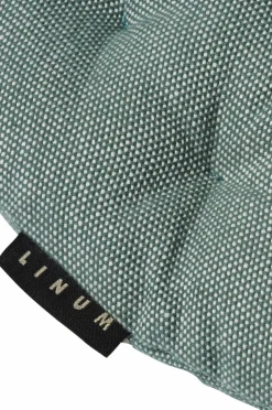 Linum Sædehynde Pepper Ø 37 cm Dark Grey Turquoise Outlet