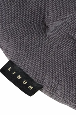 Linum Sædehynde Pepper Ø 37 cm Granite Grey New