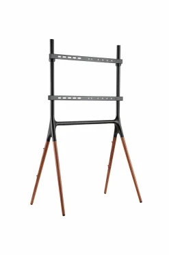 LogiLink Gulvstativ Til TV 49-70 Sort/valnød No color