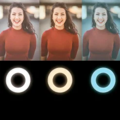 LogiLink Ring Light for Smartphone No color New