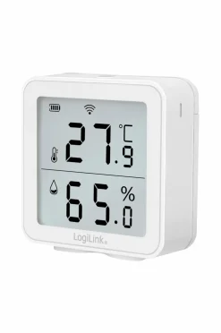 LogiLink Smart temperatur- og fugtighedssensor Wifi Tuya No color Sale