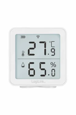 LogiLink Smart temperatur- og fugtighedssensor Wifi Tuya No color Sale