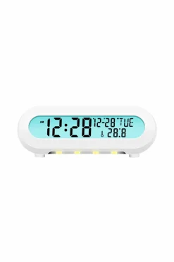 LogiLink Urradio med temperatur/luftfugtighed - USB-C/batteristrøm No color Outlet