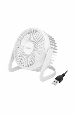 LogiLink USB Bordventilator ø 12,7 cm No color Hot