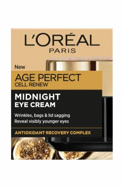 L'Oréal Paris Age Perfect Cell Renewal Midnight Eye Cream For Normal Skin 15 Ml No Color Clearance