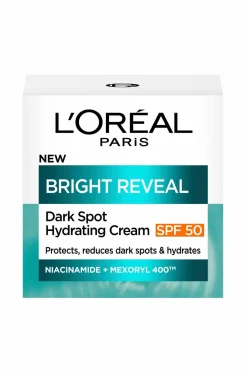 L'Oréal Paris Bright Reveal Niacinamide Dark Spot Hydrating Day Cream SPF50 For Normal Skin 50 Ml No Color Sale