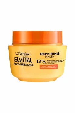 L'Oréal Paris Elvital Anti-Breakage Hair Mask For Dry Hair 300 Ml No Color Clearance
