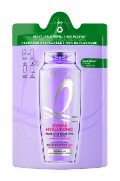 L'Oréal Paris Hår|Hår>Elvital Hyaluron Plump Shampoo For Dehydrated Hair Refill 250 Ml