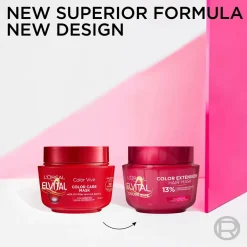 L'Oréal Paris Hårpleje>Elvital Color Vive Hair Mask For Colored Hair 400 Ml No Color