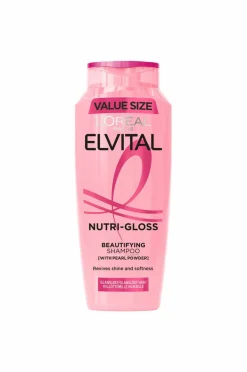 L'Oréal Paris Hår|Hår>Elvital Nutri Gloss Shampoo For Dry Hair 500 Ml