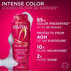 L'Oréal Paris Elvital Color Vive Shampoo For Colored Hair 500 Ml Discount