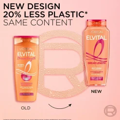 L'Oréal Paris Hårpleje>Elvital Dream Length Shampoo For Long Hair 400 Ml