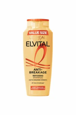 L'Oréal Paris Elvital Anti-Breakage Shampoo For Dry Hair 400 Ml New