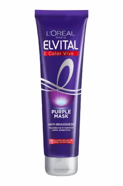 L'Oréal Paris Elvital Color Vive Purple Hair Mask For Colored Hair 150 Ml No Color Hot