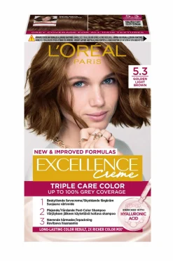 L'Oréal Paris Hårfarve>Excellence Creme 5.3 Lus Guldbrun