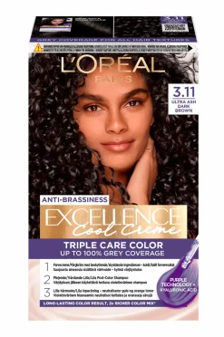 L'Oréal Paris Excellence Cool Creme Ultra Ash Dark Brown Hot