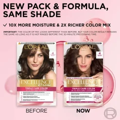 L'Oréal Paris Excellence Creme 4 Brun