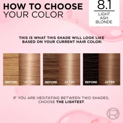 L'Oréal Paris Excellence Creme 8.1 Ljus Askblond Sale