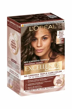 L'Oréal Paris Hårfarve Excellence Universal Nudes Universal Nudes Lysebrun 5U New