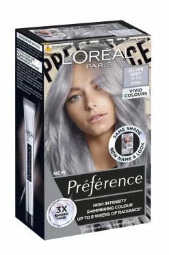 L'Oréal Paris Hårfarve Préférence Vivids Vivids Silver Grey 10.112 Clearance