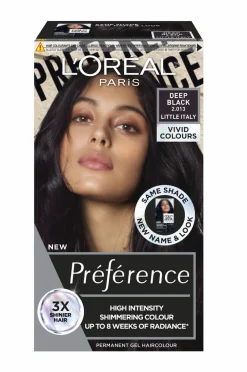 L'Oréal Paris Hårfarve>Hårfarve Préférence Vivids Vivids Deep Black 2.013