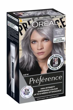 L'Oréal Paris Hårfarve>Hårfarve Préférence Vivids Vivids Smokey Grey 9.112
