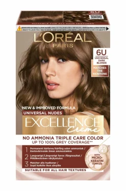 L'Oréal Paris Hårfarve>Hårfarve Excellence Universal Nudes Universal Nudes Dark Blonde 6U