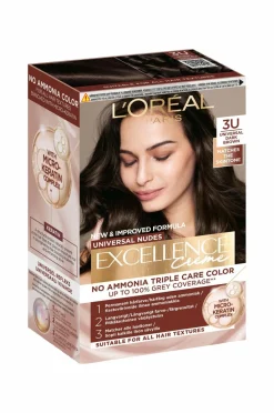 L'Oréal Paris Hårfarve>Hårfarve Excellence Universal Nudes Universal Nudes Dark Brown 3U