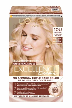 L'Oréal Paris Hårfarve>Hårfarve Excellence Universal Nudes Universal Nudes lyseste blondine 10U
