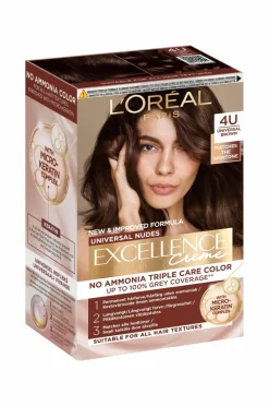 L'Oréal Paris Hårfarve Excellence Universal Nudes Universal Nudes Brun 4U Clearance