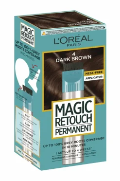 L'Oréal Paris Hårfarve>Magic Retouch Permanent 4 Dark Brown