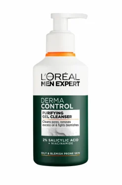 L'Oréal Paris Ansigtspleje|Ansigtspleje>Men Expert Derma Control Purifying Gel Cleanser For Sensitive Skin 260 Ml No Color