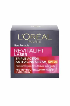 L'Oréal Paris Ansigtspleje|Ansigtspleje>Revitalift Laser Day Cream SPF25 For Normal Skin 50 Ml No Color