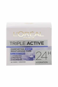 L'Oréal Paris Triple Active Night Cream For All Skin Types 50 Ml No Color Best
