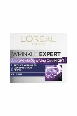 L'Oréal Paris Wrinkle Expert 55+ Night Cream For Normal Skin 50 Ml No Color