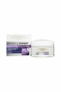 L'Oréal Paris Wrinkle Expert 55+ Night Cream For Normal Skin 50 Ml No Color