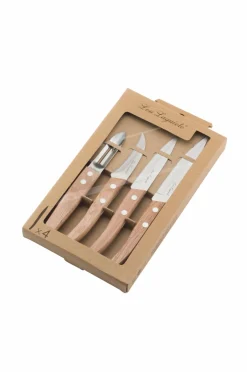Lou Laguiole Køkkenknive & Knivtilbehør>Urtnivsæt Tradition 4 dele Ek