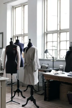 Lovely Linen Kimono Lovely i vasket hør Natural beige Discount